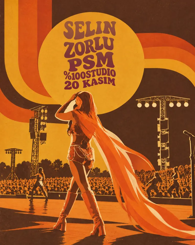 Selin at Zorlu PSM %100 Studio, 20 November